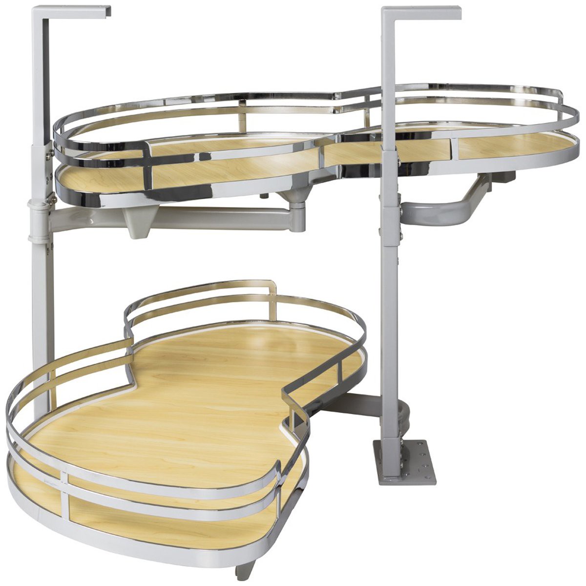 Hardware Resources Polished Chrome Blind Corner Swing Out