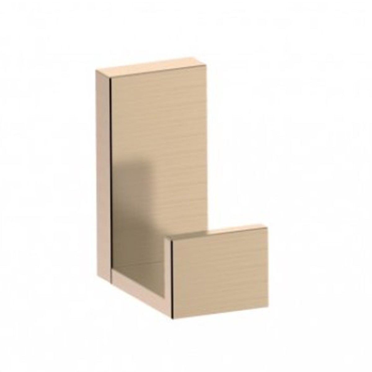 Berlin Coat Hook - Wall Mount - 3 BrassBrushed Brass