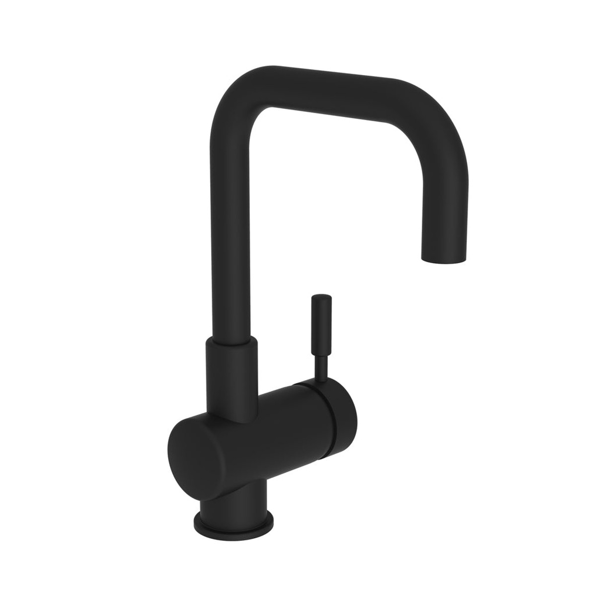 East Square Bar Faucet - Single Hole - 11 BrassFlat Black