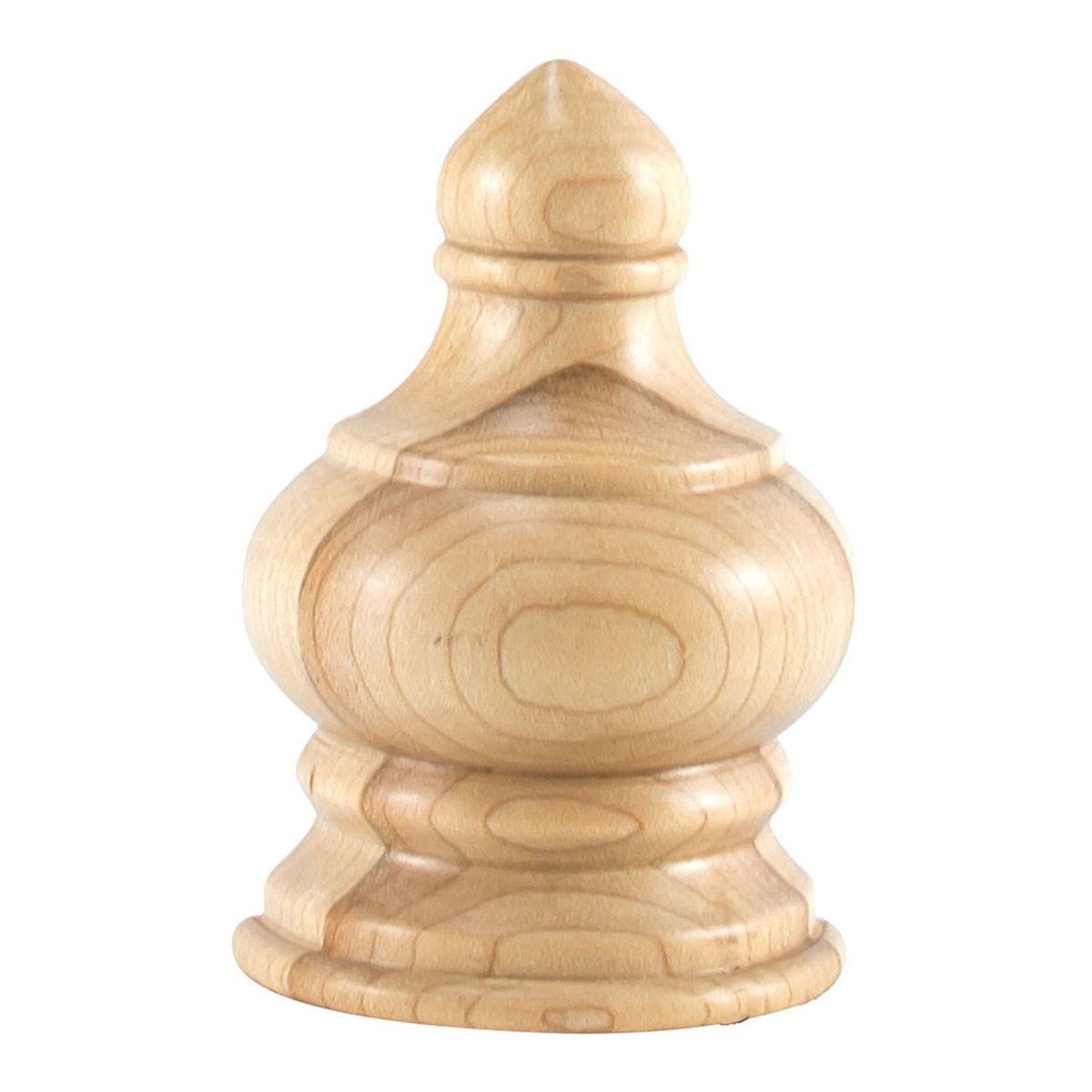 Hardware Resources 2-14 x 1-18 x 3-12 Oak Traditional Transition Finial Moulding