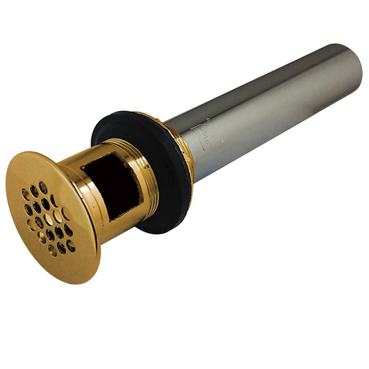 Kingston Brass Classic Solid Grid Drain with Overflow