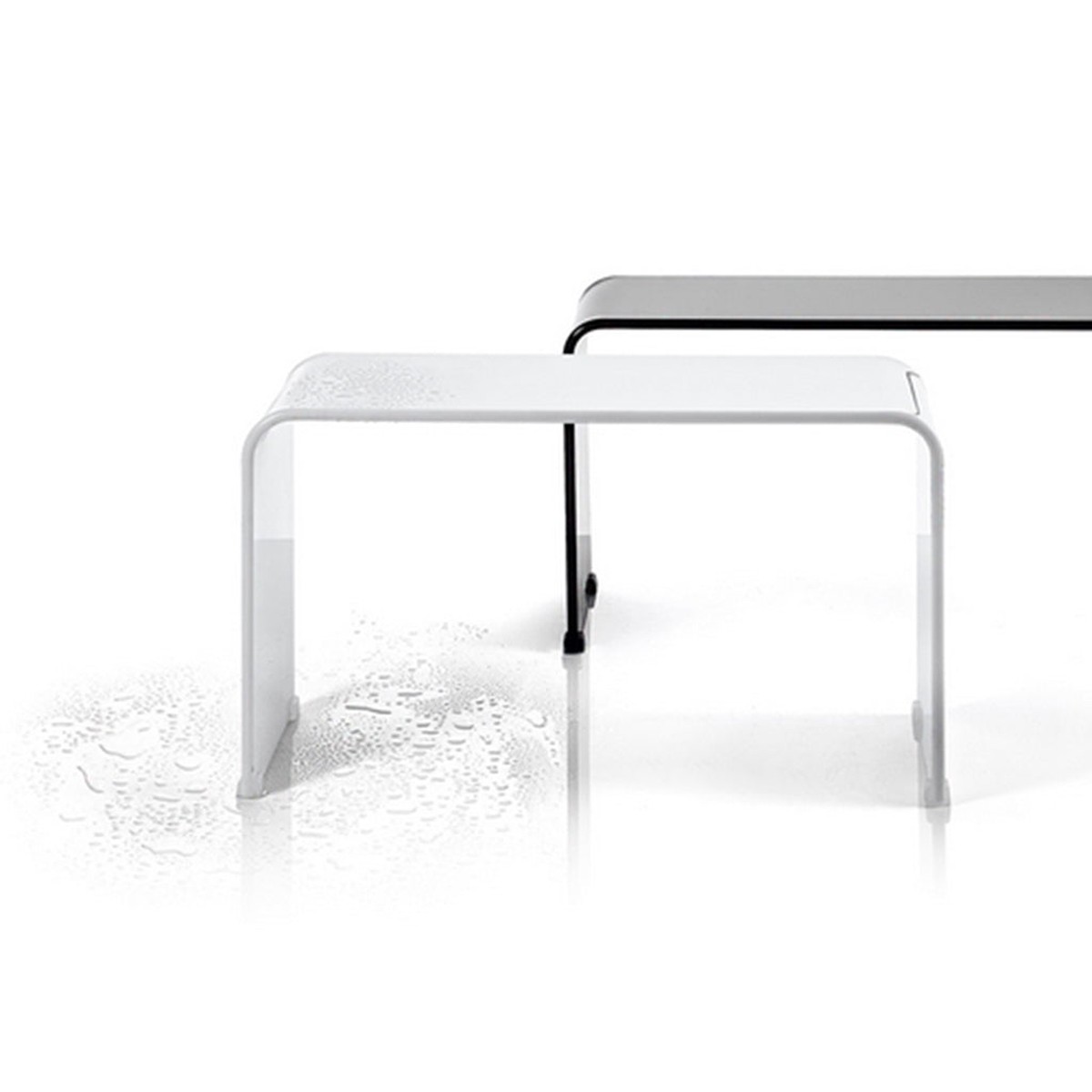 Universal Shower Seat - Square - Free Standing