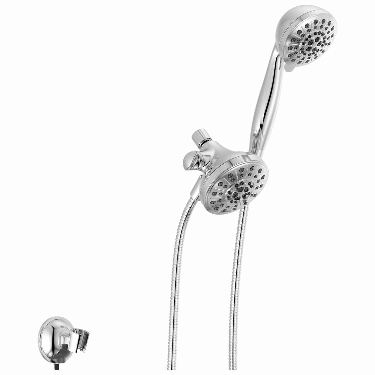 Delta Universal Showering Components 75596C 5-Setting Combo Pack with Anywhere Mount