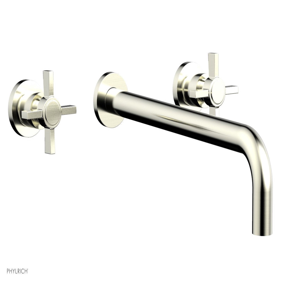 Basic Wall Tub Set 14 Spout - Blade Cross Handles D1137-14