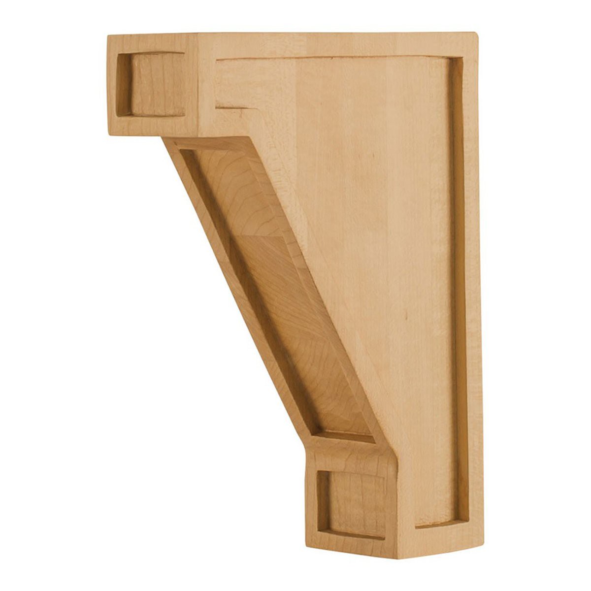 Hardware Resources 2 x 6 x 8 Hard Maple Mission Style Arts and Crafts Corbel