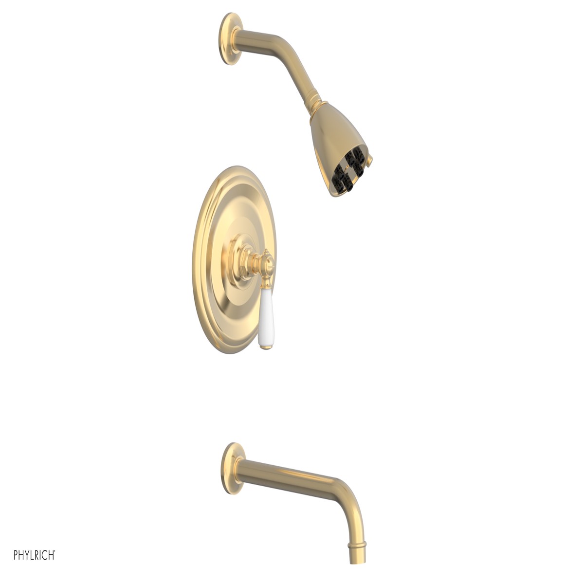 JAMESTOWN - 10 Pressure Balance Tub Shower Set - Lever Handle 165-27-10