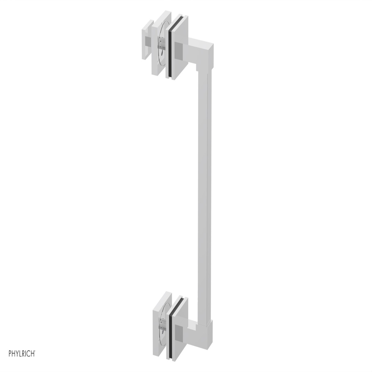 JOLIE - 12 Single Sided Shower Pull with Black Accents 222S-92-12