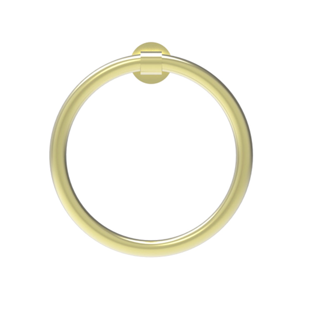 Oslo Towel Ring - Wall Mount - 8 BrassBrushed Brass