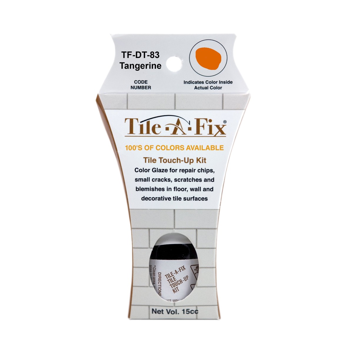 TF-DT-83 Tile-A-Fix Tile Touch Up Repair Glaze - Daltile Tangerine
