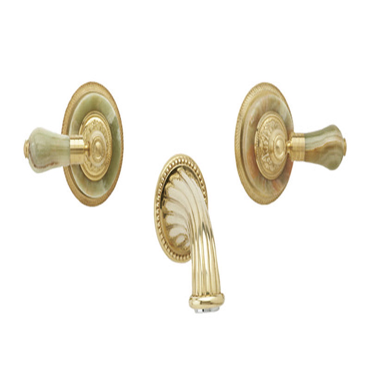 VERSAILLES Wall Tub Set - Green Onyx K1240