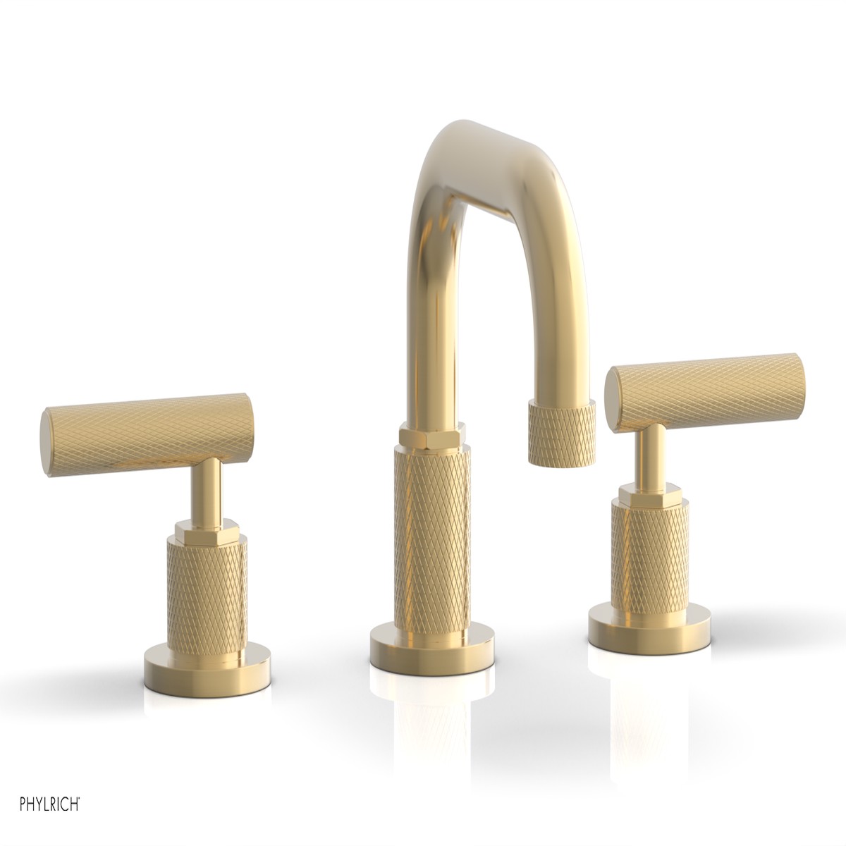 DUSTRIE Widespread Faucet - Lever Handle - Knurled 371-04