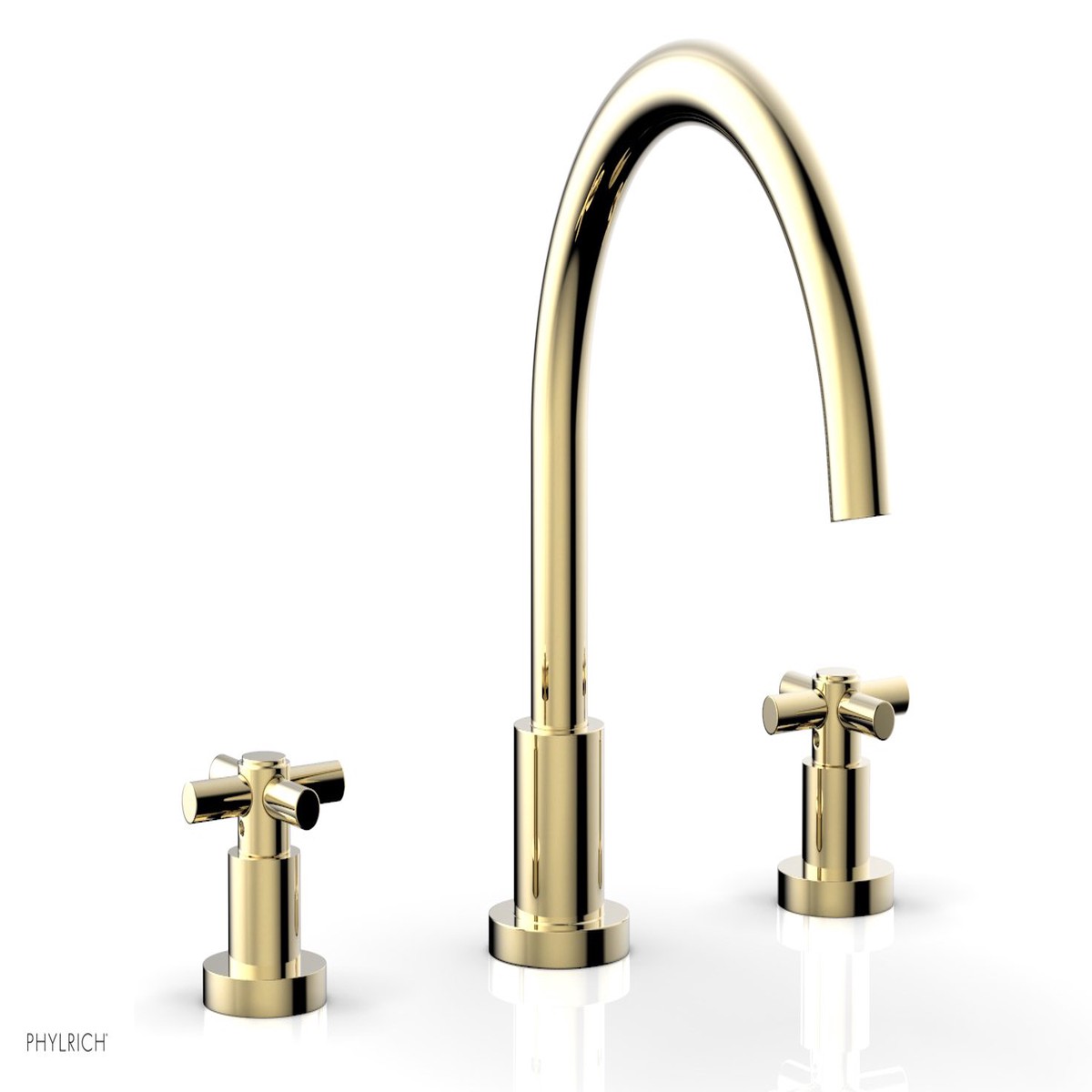 BASIC Deck Tub Set - Tubular Cross Handles D1134C