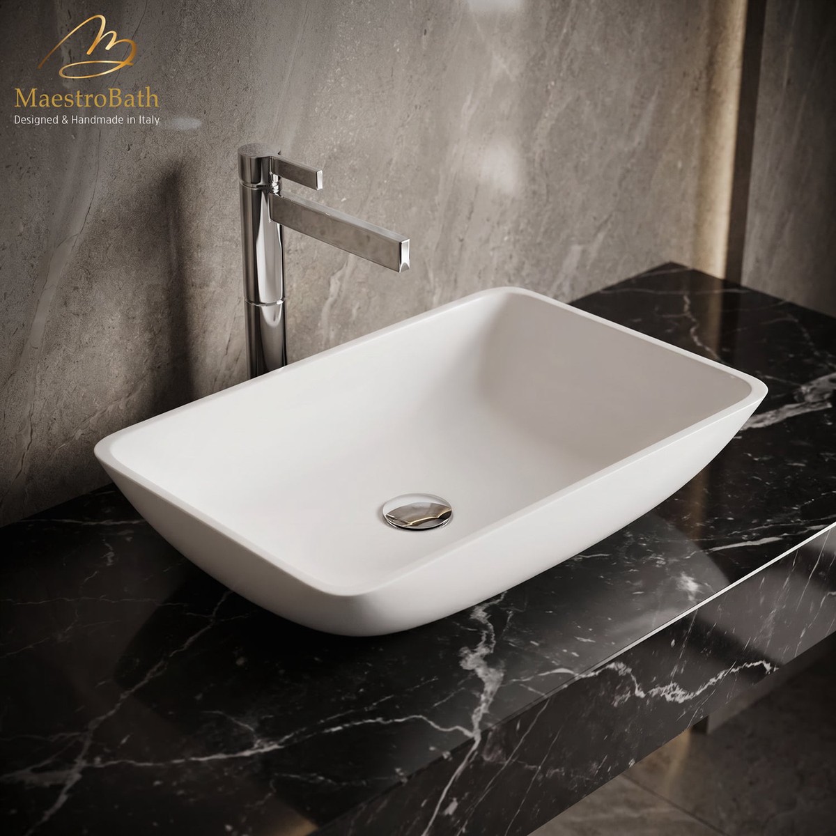 Vetrofreddo Net Bathroom Vessel Sink