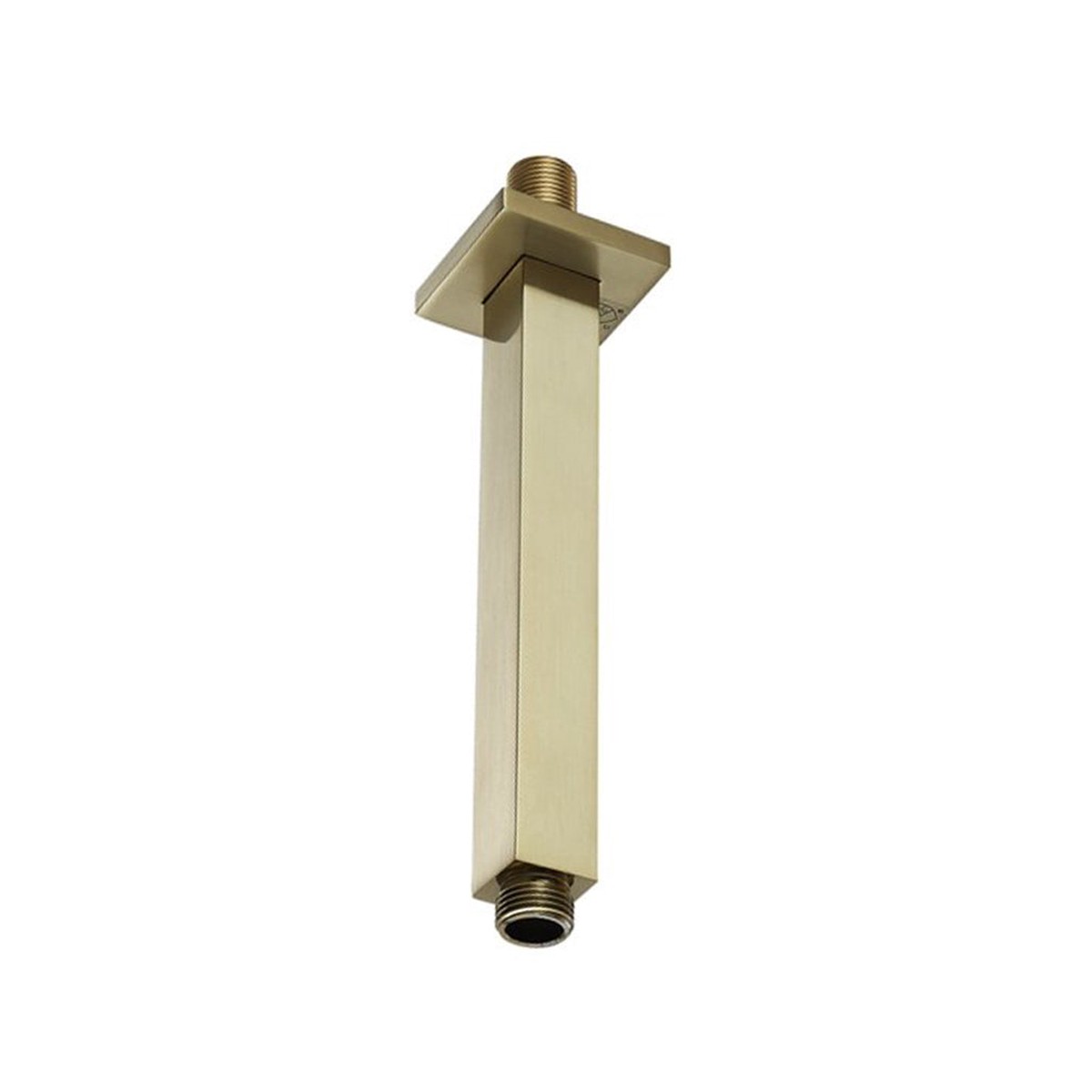 Devon Shower Arm - Ceiling Mount - 8 BrassSatin Brass