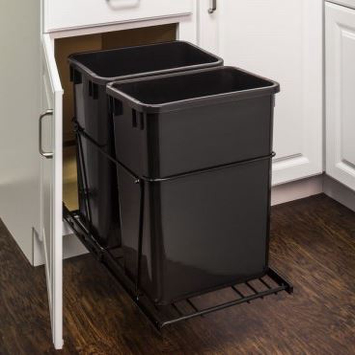 Hardware Resources 35-Quart Double Pullout Waste Container System