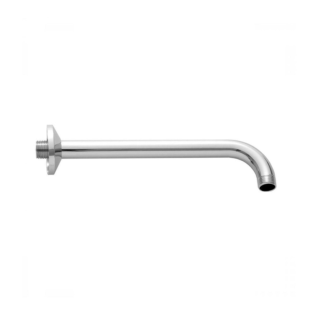 Universal Shower Arm - Wall Mount - 10 BrassPolished Chrome