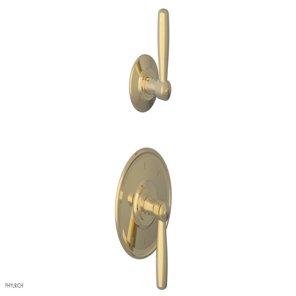 WORKS - 34 Thermostatic Valve with Volume Control or Diverter Lever Handles 4-610