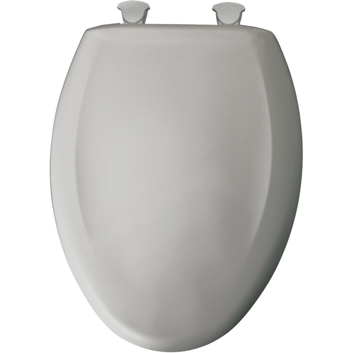 Universal Rundle Elongated Toilet Seat - SILVER GRAY