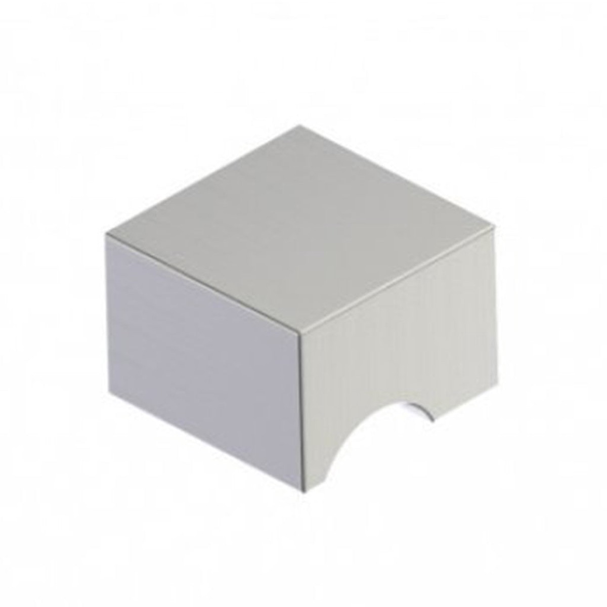 Berlin Single Knob To Be Paired With Single Shower Door Handle - Door Mount - 2 BrassBrushed Nickel