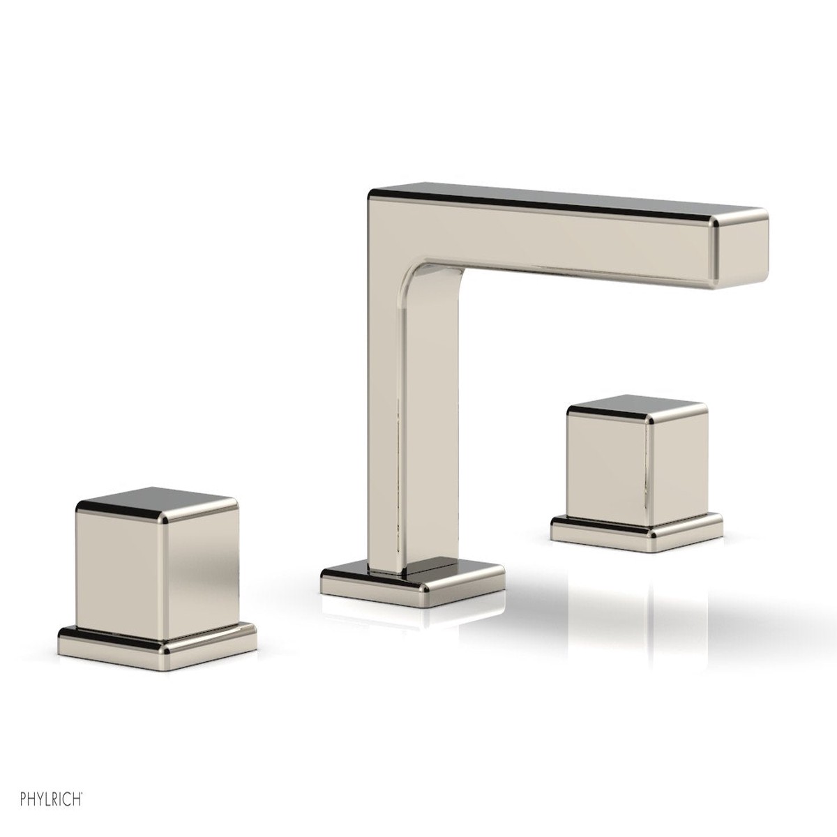 MIX Widespread Faucet - Cube Handles 4-14 Height 290L-04