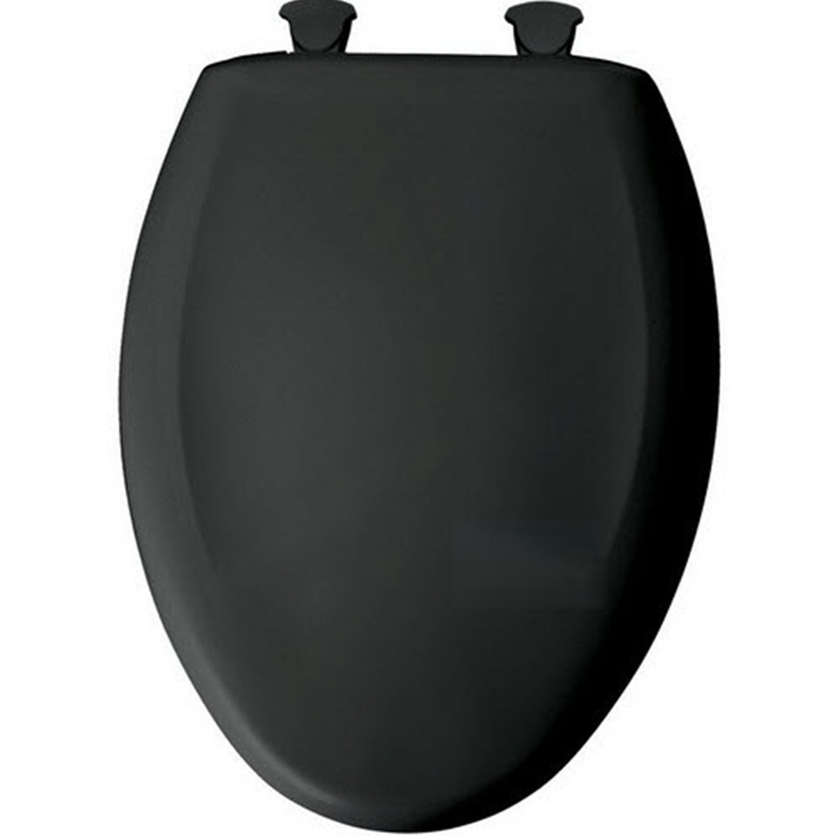 Universal Rundle Elongated Toilet Seat - BLACK