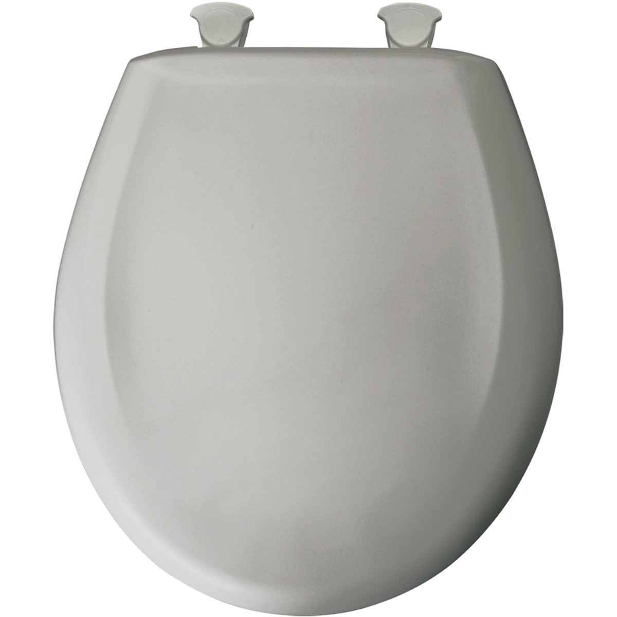 Universal Rundle Round Front Toilet Seat - SILVER GRAY