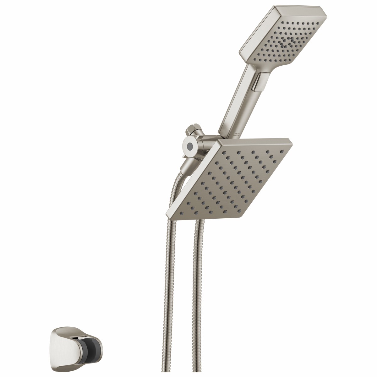 Delta Universal Showering Components 75755SN 5-Setting Two-in-One Combination Shower with Additional Mount