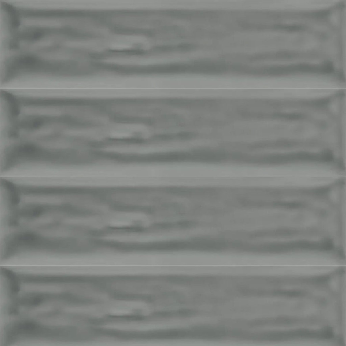Flow Dark Gray Rectangular Wall Tile - Wall Mount - 3 x 12 CeramicDark Grey