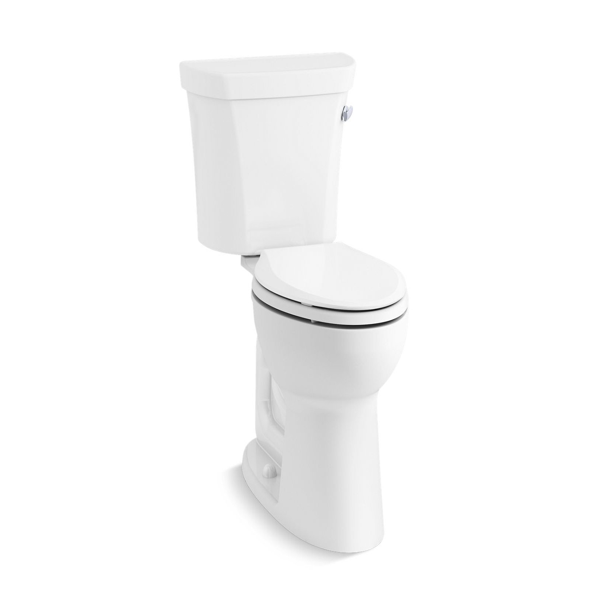 KOHLER K-44298-RA Highline Two-piece Elongated Toilet 10 GPF Right-Hand Trip Lever
