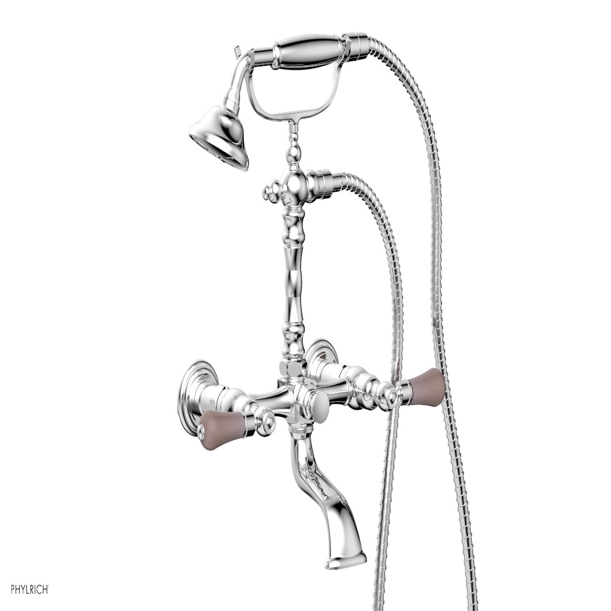 REGENT Exposed Tub Hand Shower - Pink Onyx Handle K2393-33