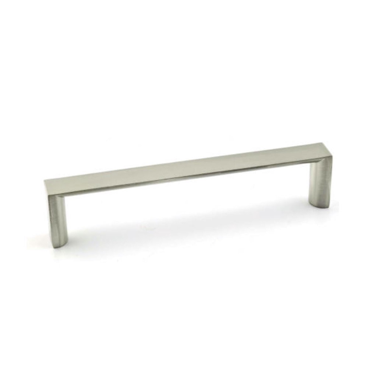 Zamak Cabinet Pull Handle - Cabinet Mount - 8 BrassBrushed Nickel