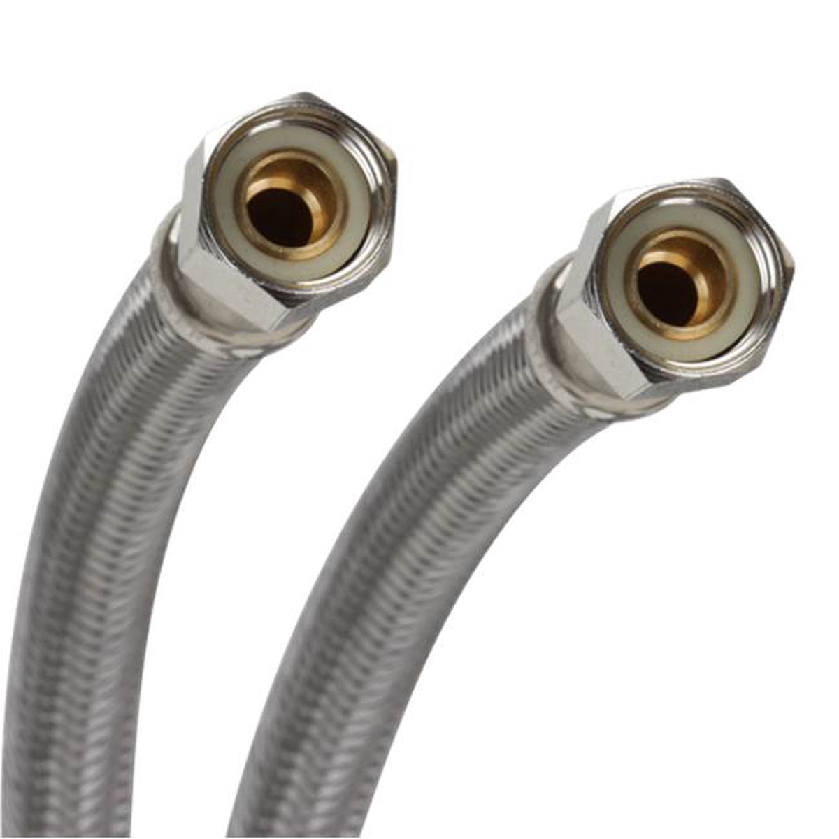 Fluidmaster B6F16 38 Female Compression x 38 Female Compression Faucet Supply Connector (16 Length)