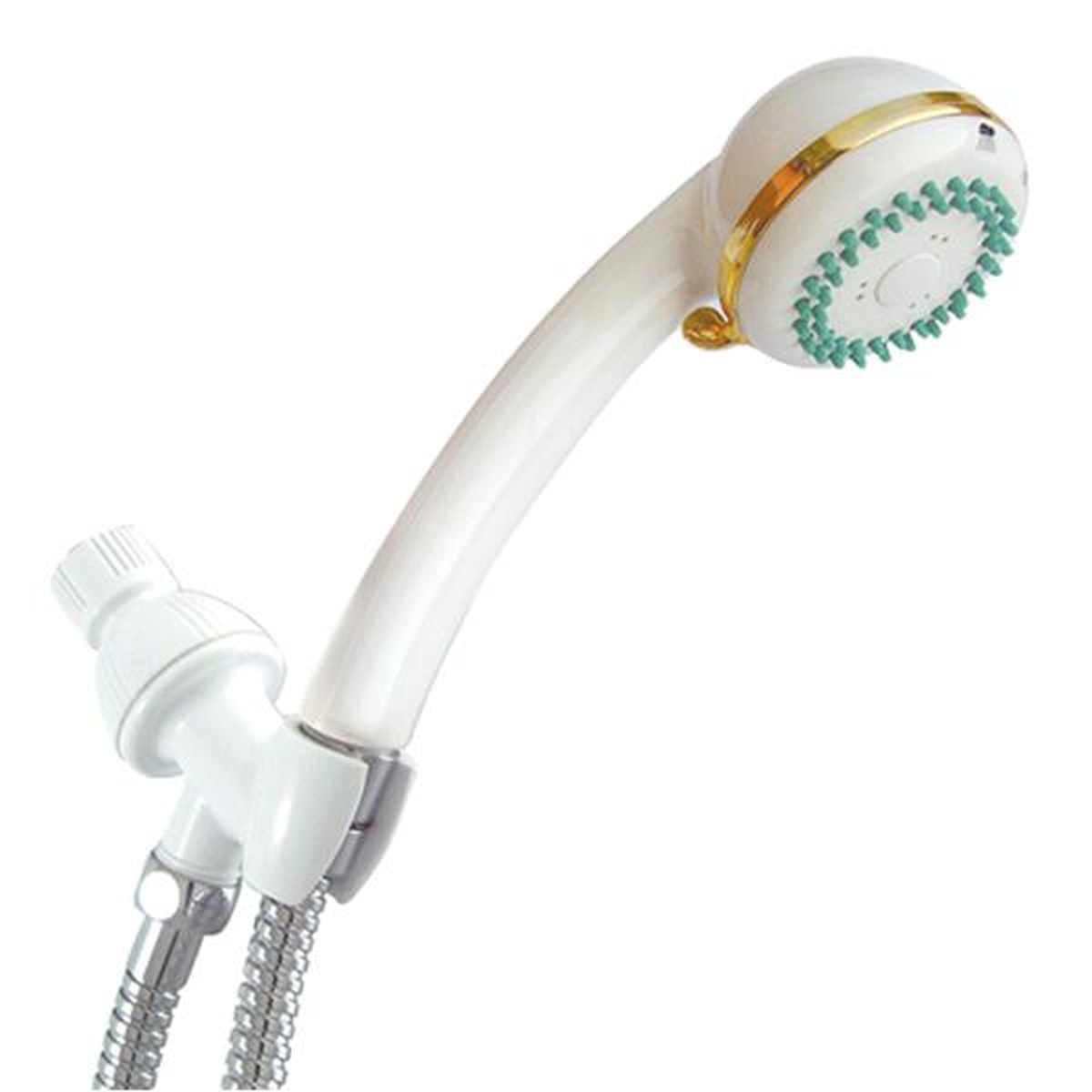 Kingston Brass Barcelona 3-Setting Adjustable Hand Shower with Stainless Steel Hose