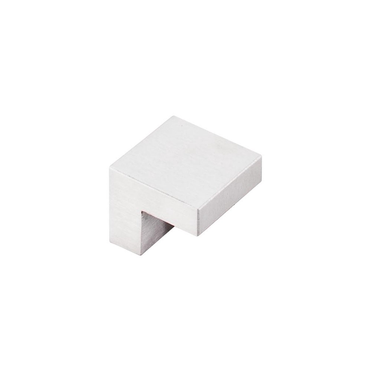 Top Knobs Square Knob in Brushed Stainless Steel