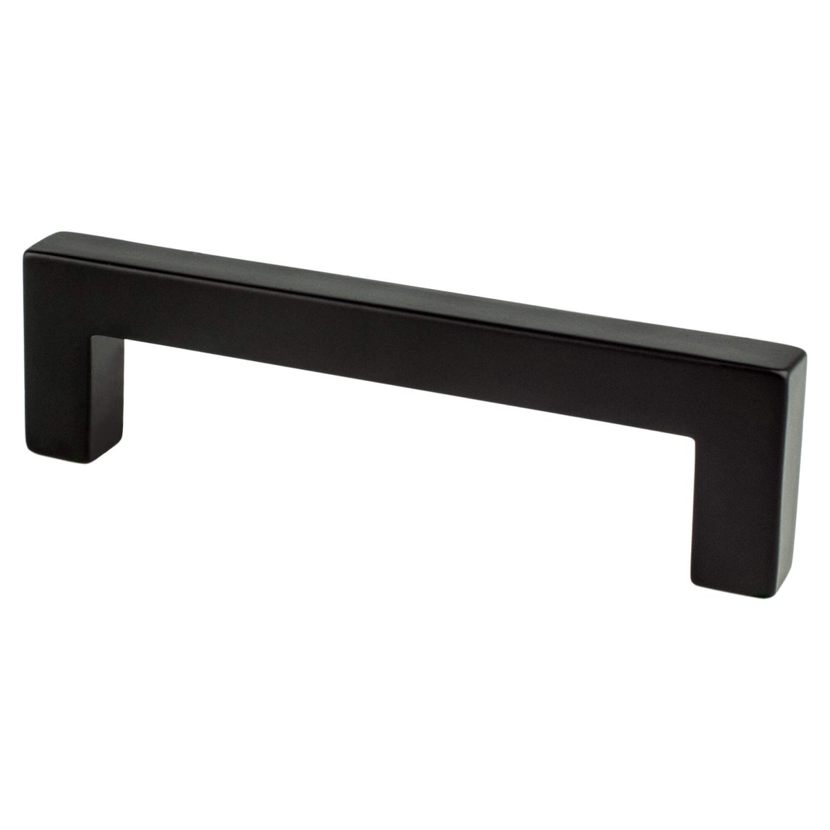 Berenson Contemporary Advantage One Pull in Matte Black - Square