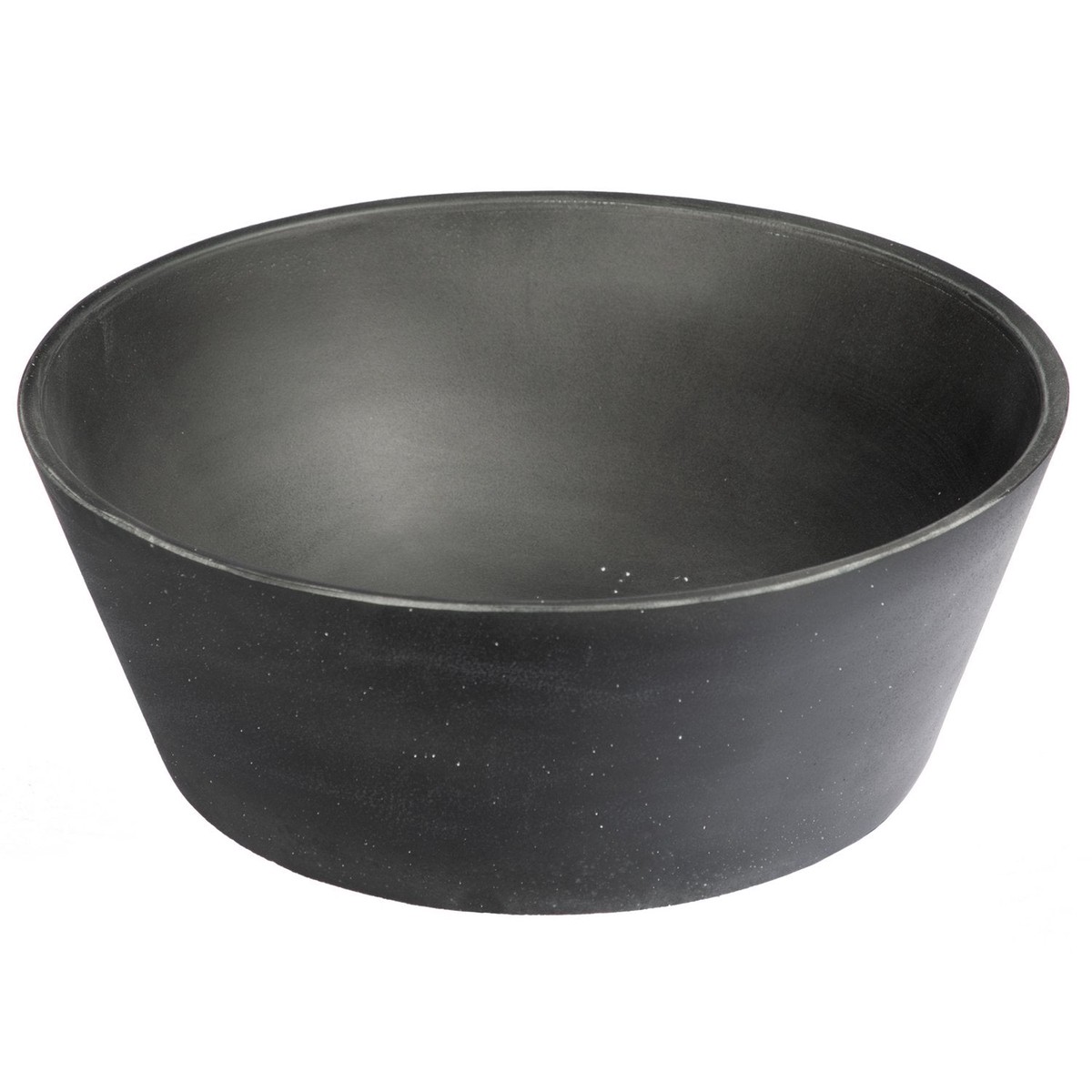 Eden Bath 16-in Concrete Round Sloped Vessel Sink