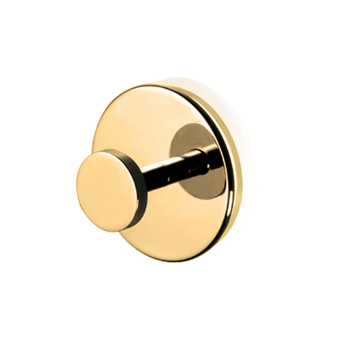 Universal Single Hook - Wall Mount - 3 BrassGold