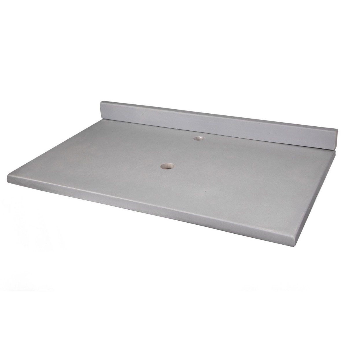 Eden Bath 37-Inch x 22-Inch Concrete Counter Top with Backsplash