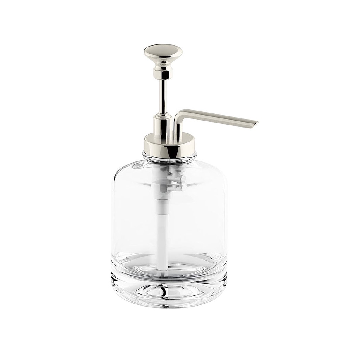 Artifacts Soap Dispenser - Free Standing - 7 BrassPolished Nickel