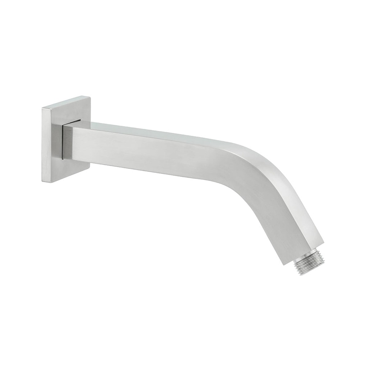 Devon 45 Degrees Shower Arm - Wall Mount - 8 BrassBrushed Nickel