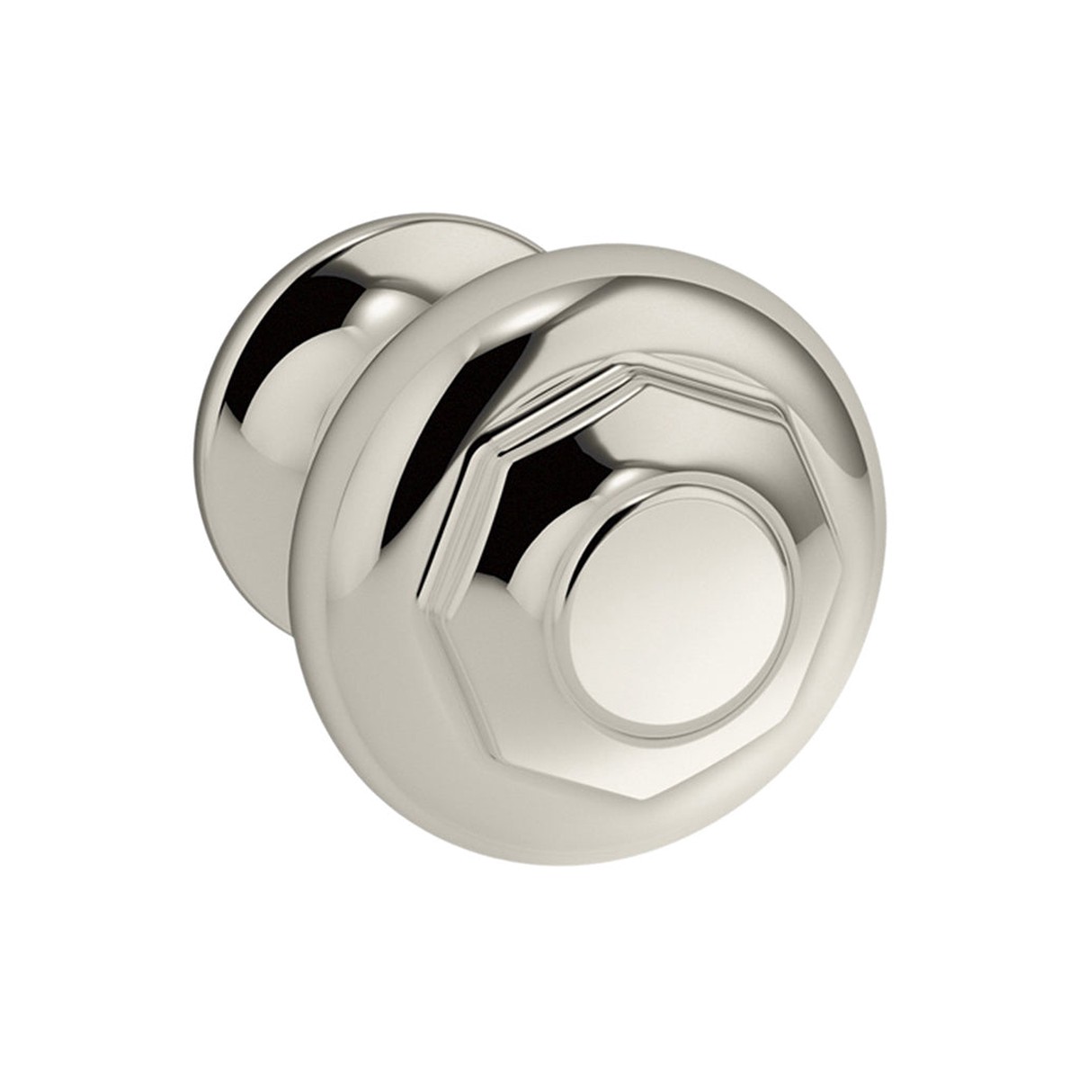 Artifacts Cabinet Knob - Cabinet Mount - 1 Stainless SteelPolished Nickel