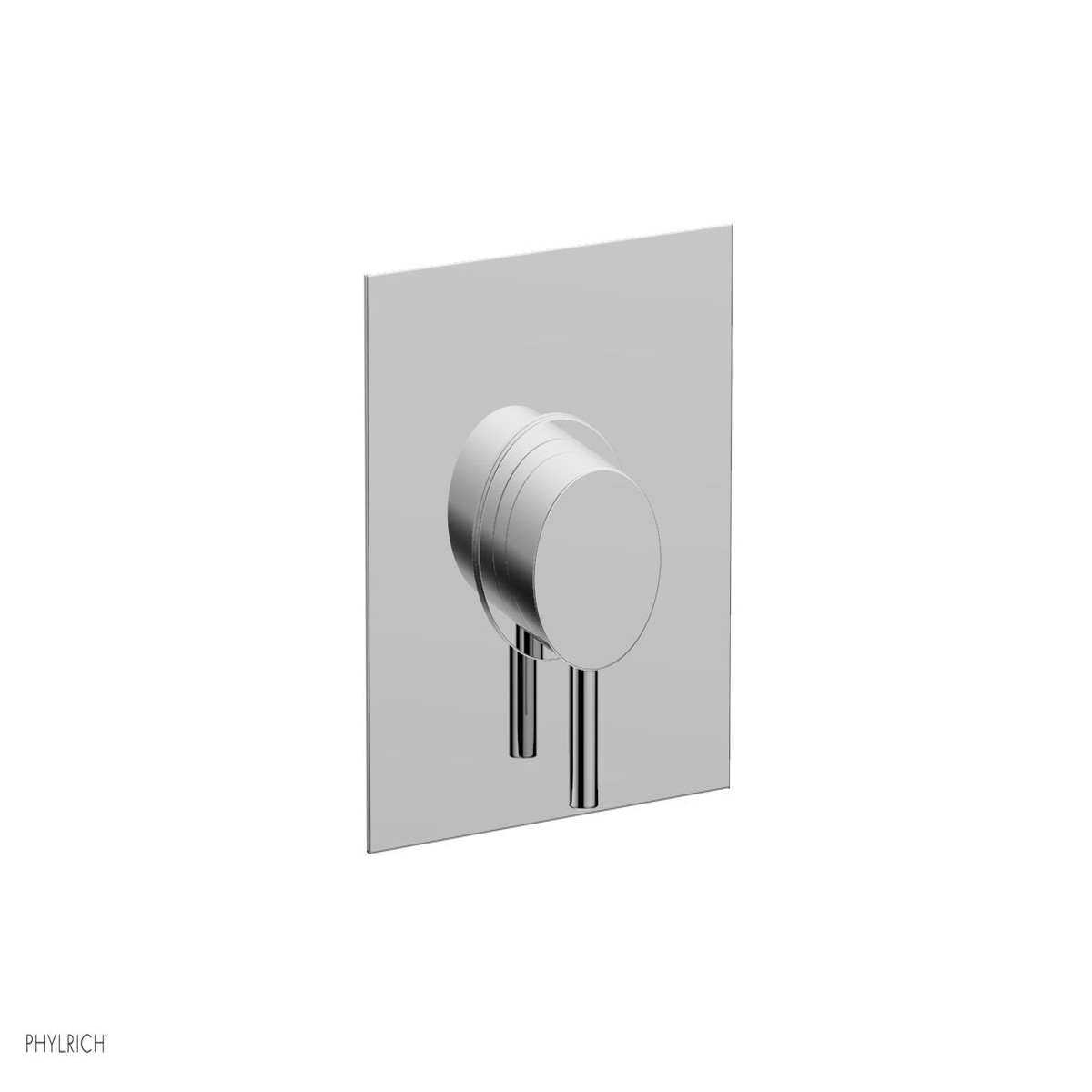 BASIC II 12 Mini Thermostatic Square Shower Trim Lever Handle 4-179