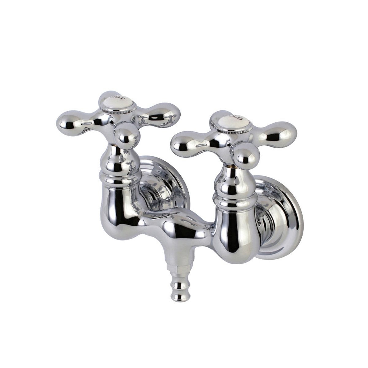 Aqua Vintage AE37TX-P Vintage 3-38-Inch Wall Mount Tub Faucet