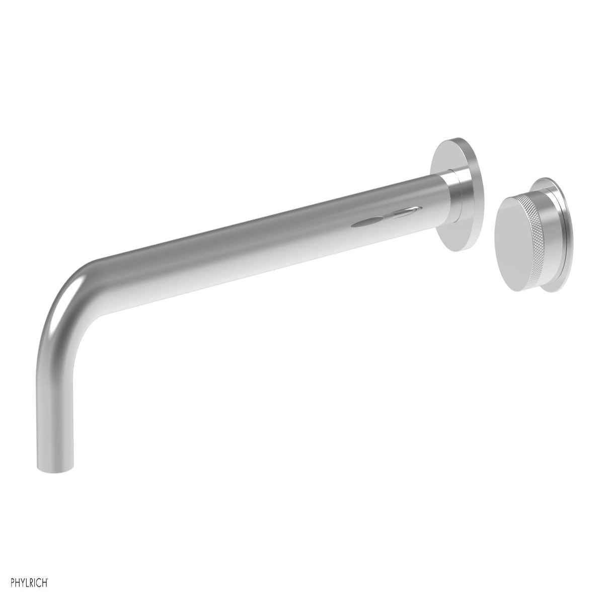 Basic II 14 Single Handle Wall Lavatory Set - Knurled Handle 230-18-14