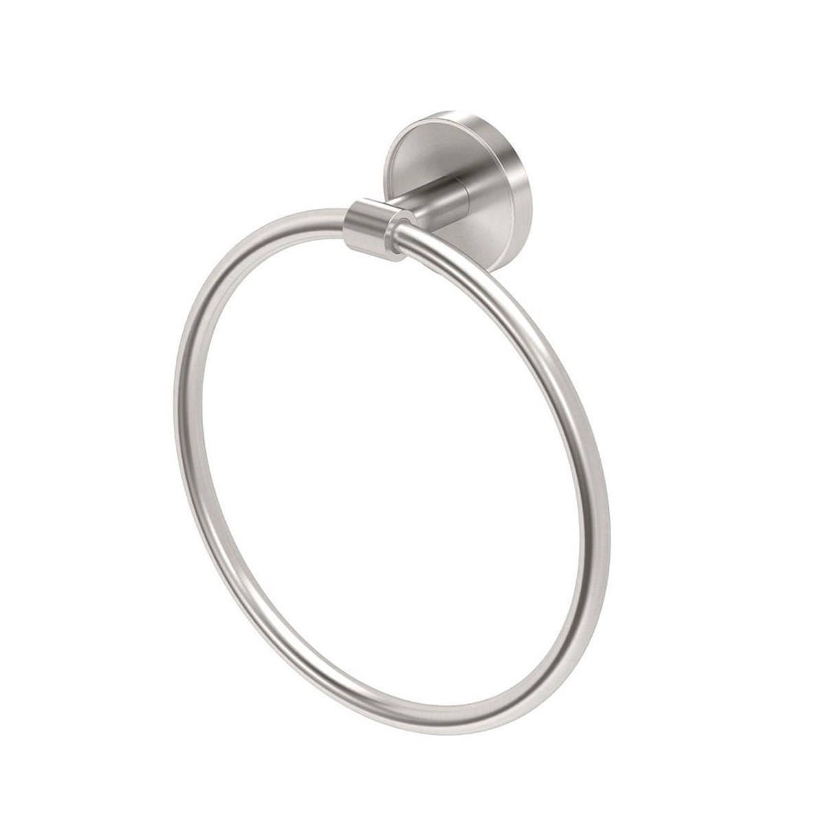 Sky Towel Ring - Wall Mount - 7 BrassSatin Nickel