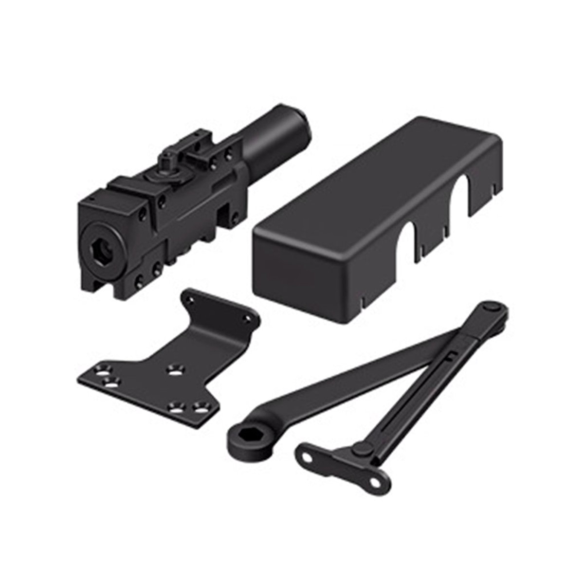 Universal Door Closer - Door Mount - 12 Cast IronDuro