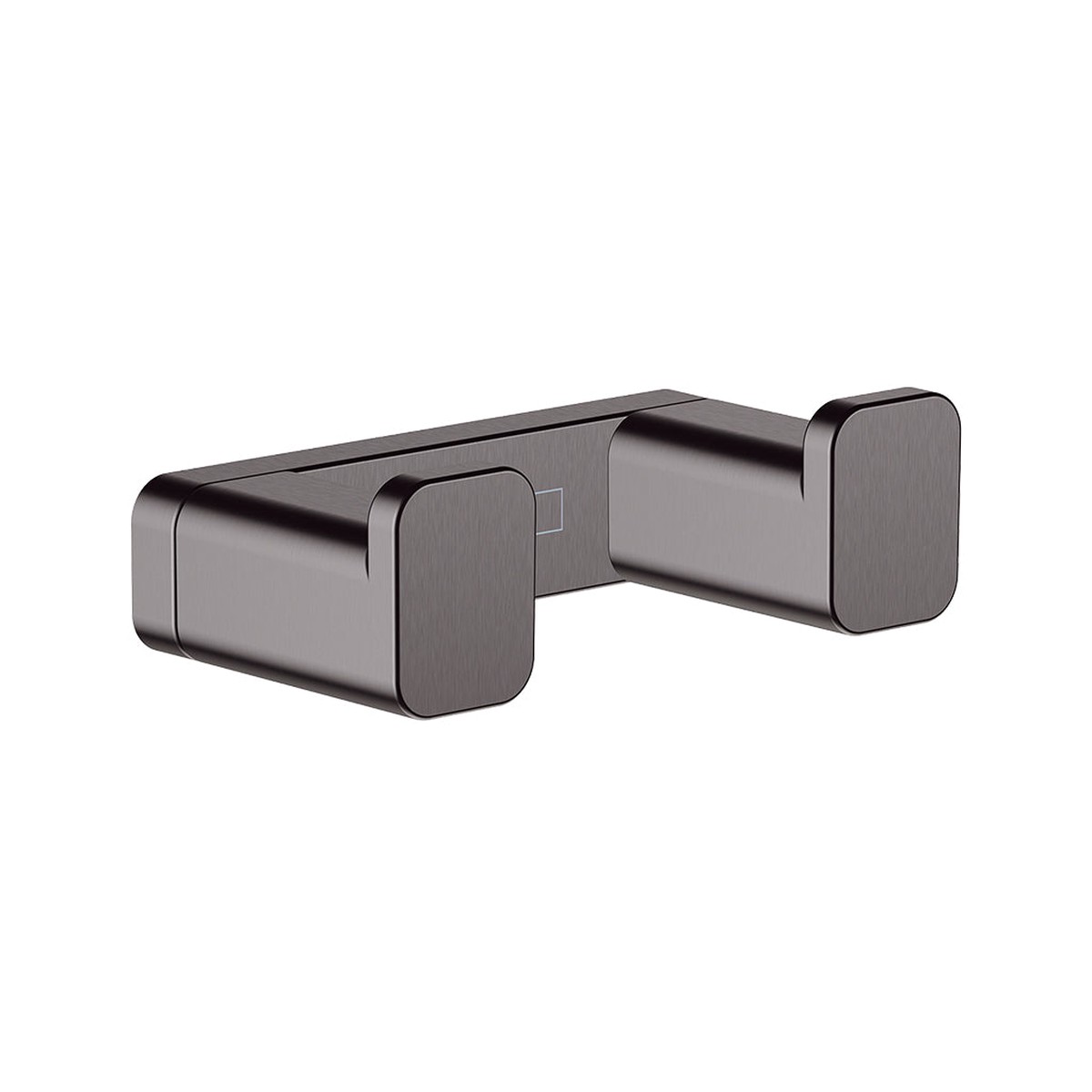 Addstoris Double Hook - Wall Mount - 3 BrassBrushed Black Chrome