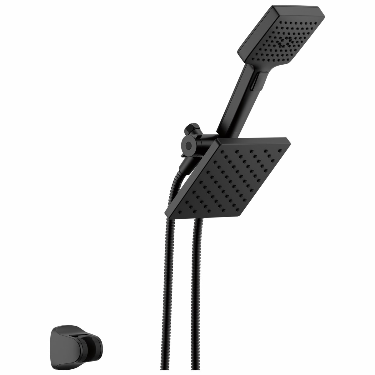 Delta Universal Showering Components 75755BL 5-Setting Two-in-One Combination Shower with Additional Mount