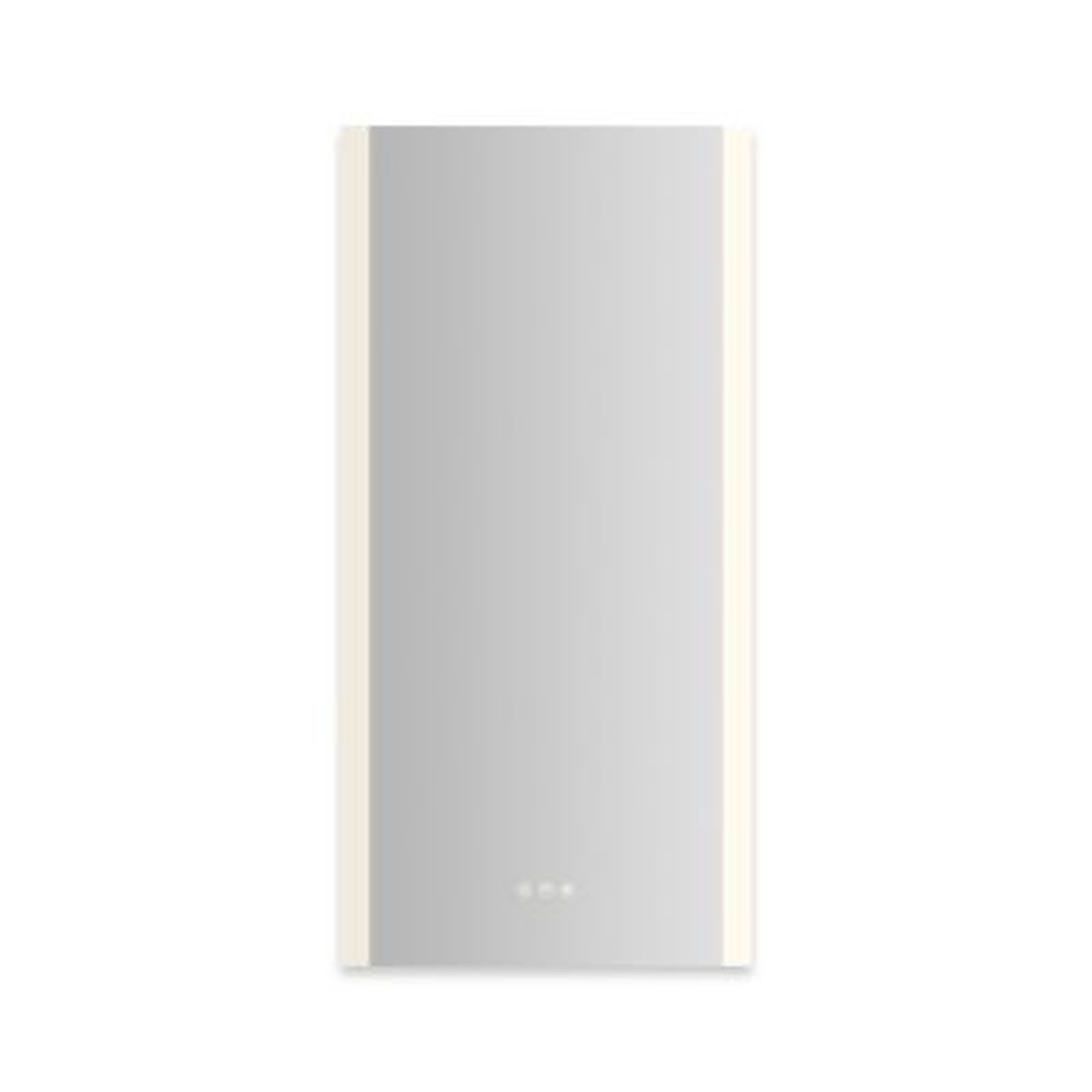 Robern AR2040 AiO Reserve Cabinet 20 x 40 x 4 Edge Lit TUN Lighting Warm White (2700K) to Cool White (5600K) Dimmable Interior Lighting Electrical Outlets USB Charging Ports Right Hinge