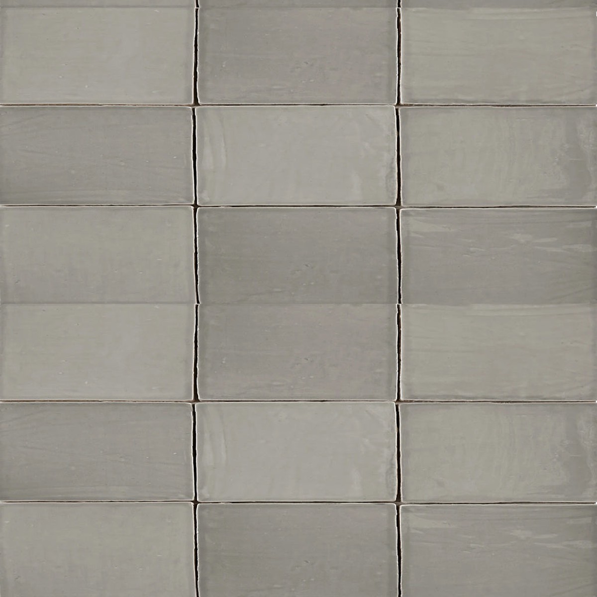 St Tropez Gris Wall Tile - Wall Mount - 25 x 5 CeramicGrey